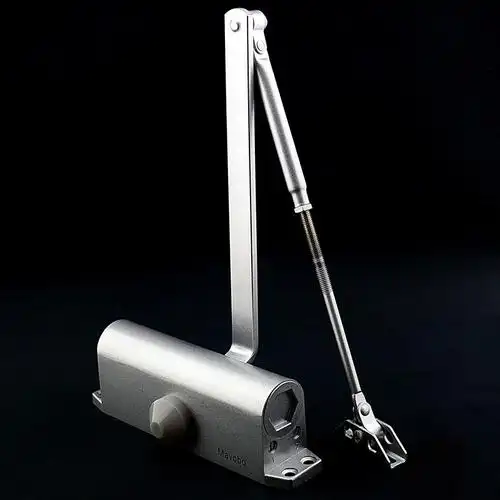 缓冲闭门器 自动关门器 门弹簧85kg 液压 家用大号圆机90度定位