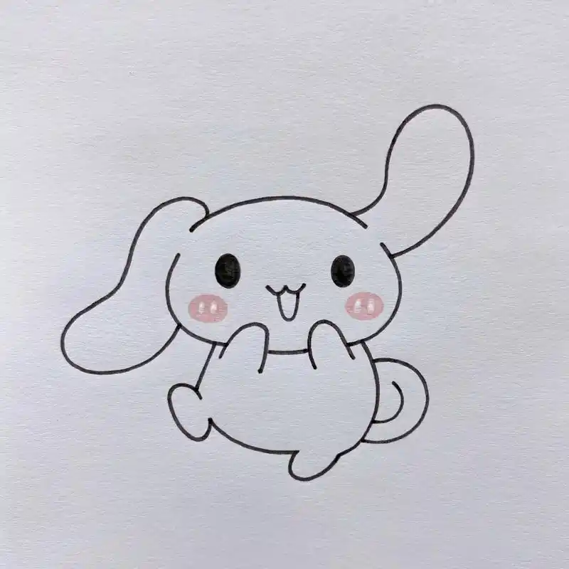 玉桂狗简笔画教程