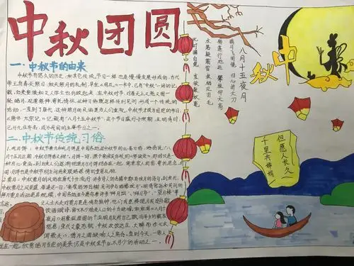 珊瑚中学初2020级9班手抄报优秀作品集锦