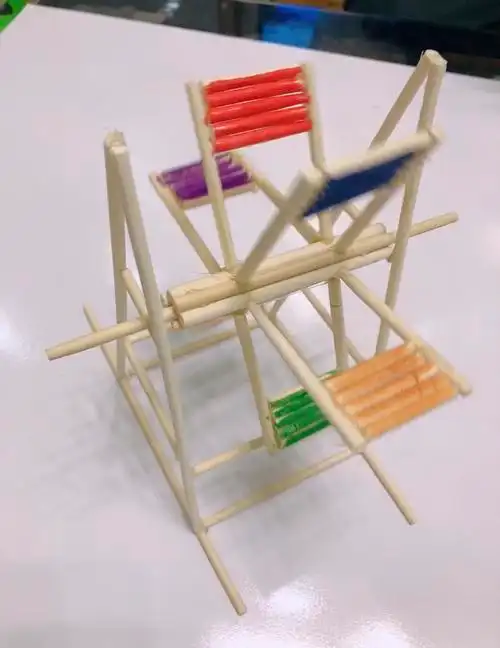 一次性筷子制作风车