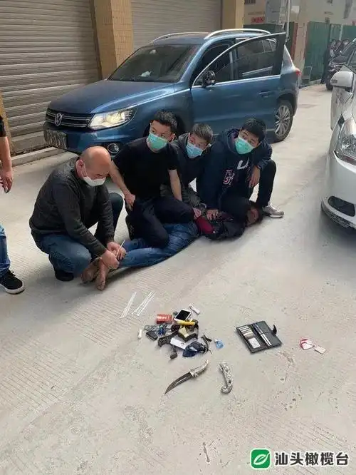 彩塘一男子光天化日下在护堤路持刀抢劫汽车|嫌疑人_新浪网