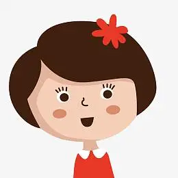 小女孩头像png下载