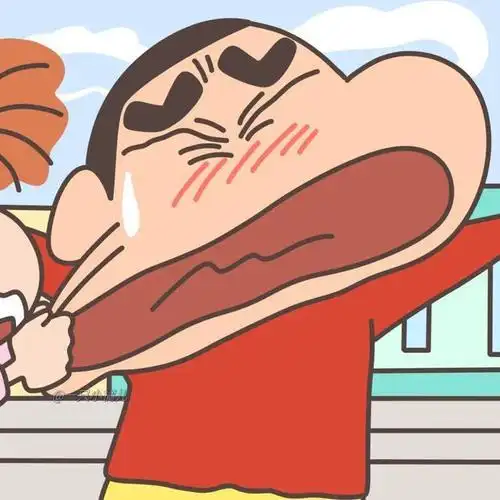 情头|手绘卡通动漫蜡笔小新情侣头像