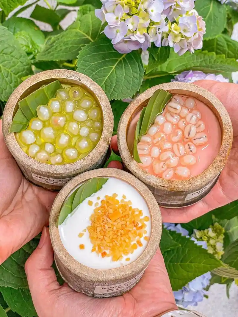 近期很97的竹筒椰子冻& - 抖音