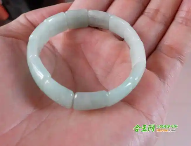 断翡翠手镯改成手链_合玉网-玉器修复专家heyuw.com