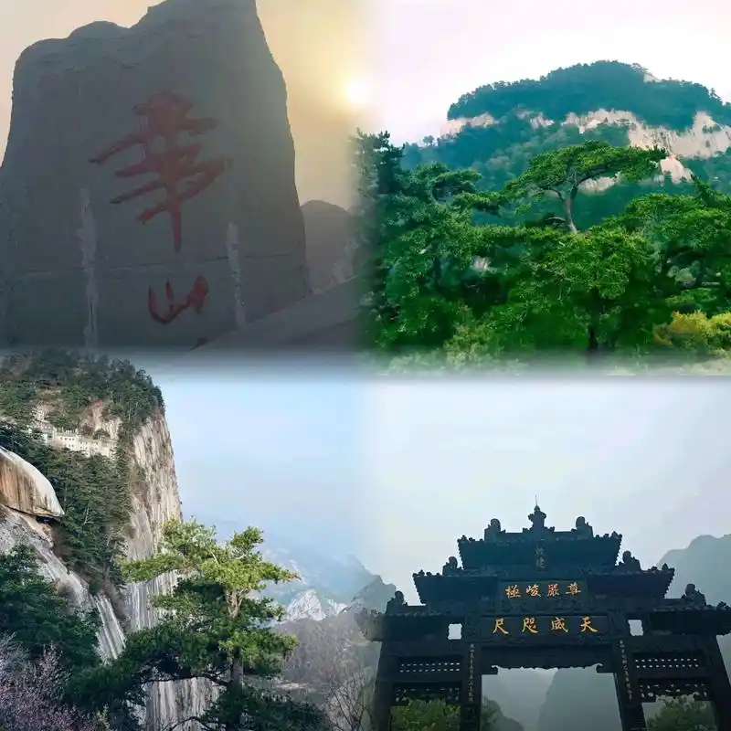 陕西华山风景名胜区自由行攻略.#旅游攻略 #景点 #打卡 # - 抖音