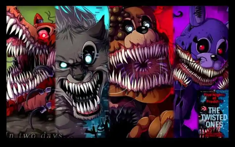 [fnaf]所有扭曲玩偶唱"你无法躲藏"_哔哩哔哩_bilibili