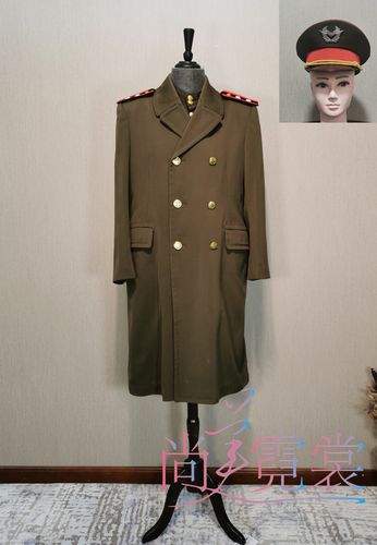 出租俄罗斯喀秋莎军装苏联二战军官毛料大衣北京实体店cos演出服