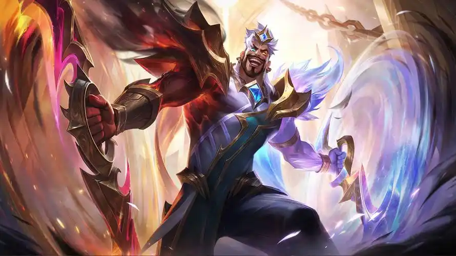 【英雄联盟手游】黎明使者 德莱文 技能展示(将于3月8日上线)