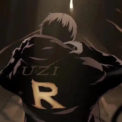 能不能帮我把这张图mlxg改成uzi