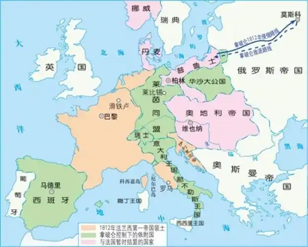 法兰西第一帝国是拿破仑建立的一个君主制度国家,又被称拿破仑帝国,在