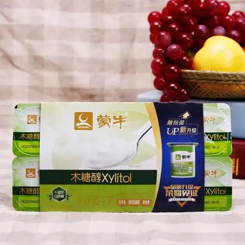 蒙牛木糖风味酸牛奶老酸奶奶香浓浓郁新鲜精选低温奶