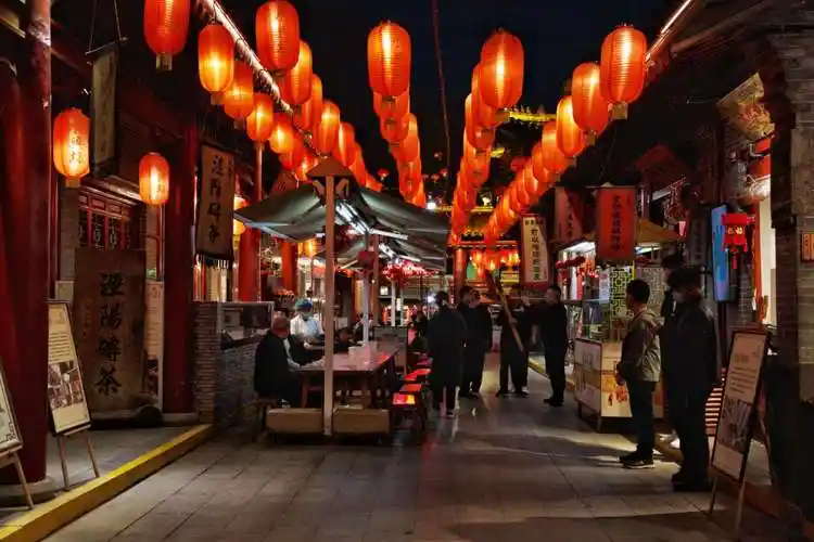 永兴坊夜景 - 古城杂谈|荣耀西安网|西安论坛-西安发展|西安新闻|西安