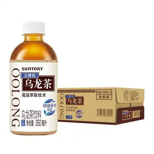 suntory三得利乌龙茶无糖0脂茶饮料整箱新款350ml24瓶