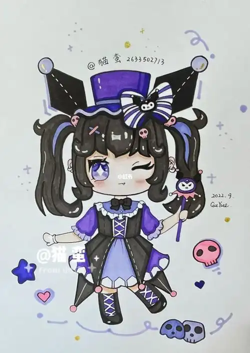 迷你世界库洛米原创q版动漫