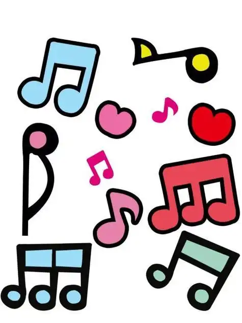 音符怎么画简笔画可爱音符简笔画图案可爱