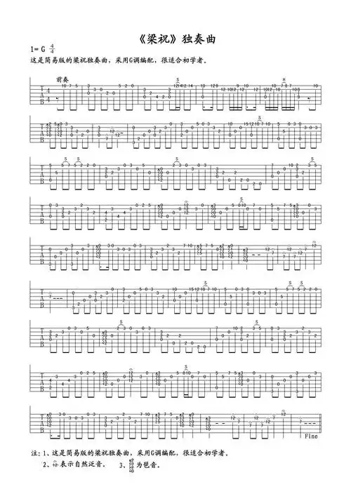 收录于专辑《梁祝 butterfly lovers》,由荷 花作词,当前梁祝吉他谱共