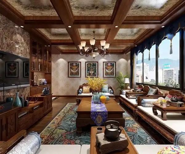 拉萨新藏式装修风格藏式装修风格装修案例