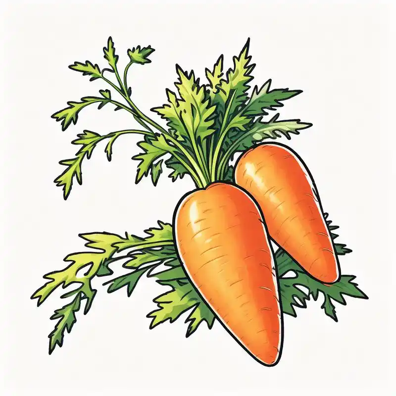 来试试这些超可爱的胡萝卜头像吧!