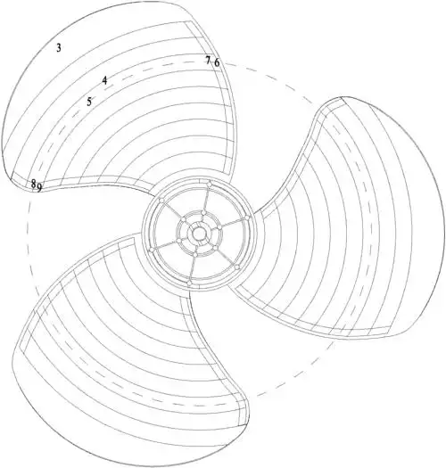 叶片扇叶结构及风扇
