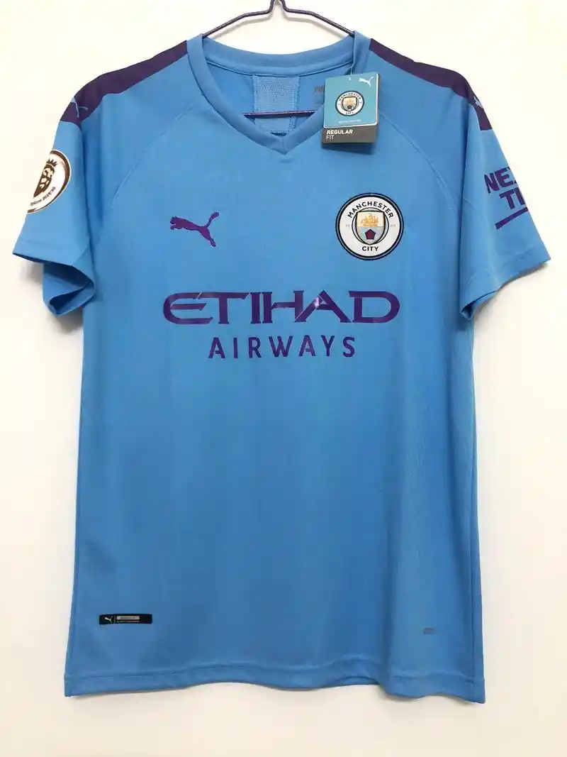 曼城1920赛季主场球迷版球衣.曼城1920赛季主场球迷版球 - 抖音