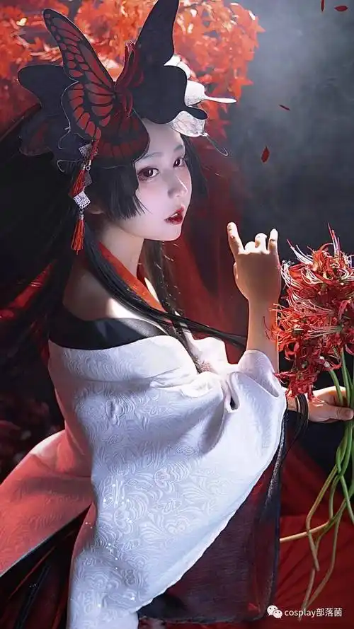 cos阴阳师夜溟彼岸花cos正片镜酱