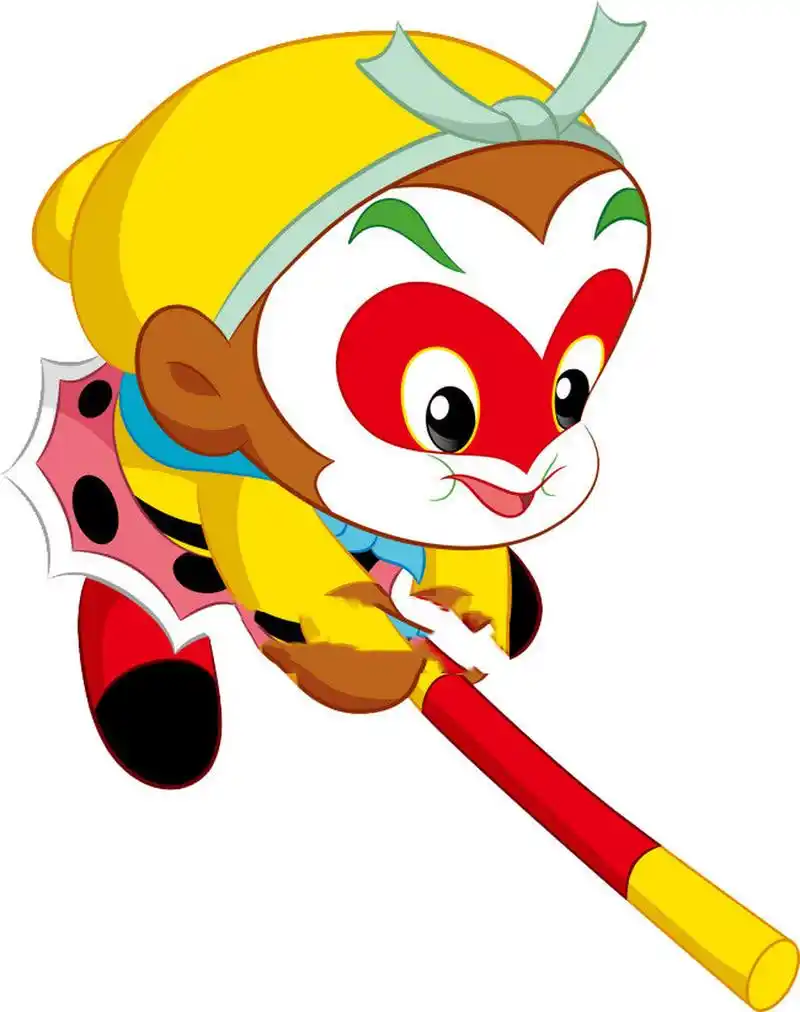 幼儿园西游记孙悟空卡通主题墙素材原图 幼儿园环创卡通系列素材 孙