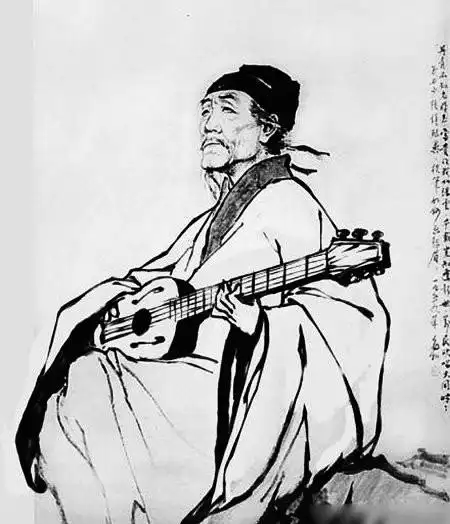 正在写诗的诗人图片