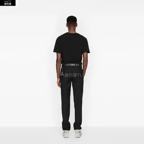 【包邮包税】 dior迪奥 21年秋冬 男士 休闲裤 经典褶裥长裤 113c108a