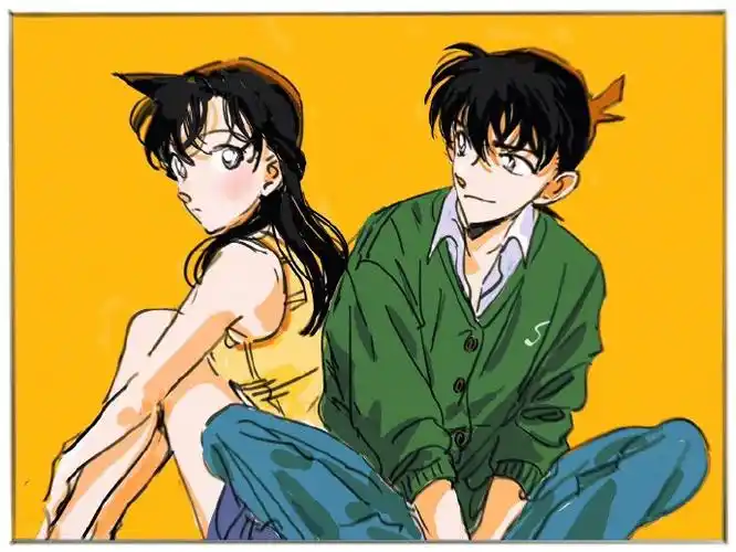 名侦探柯南##新兰##二次元新鲜事