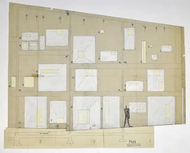 勒柯布西耶朗香教堂的照片与图纸分享