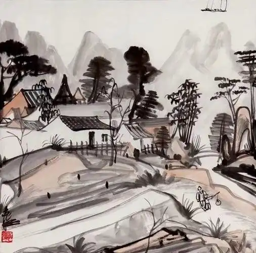 画家常波气韵生动大气磅礴作品欣赏