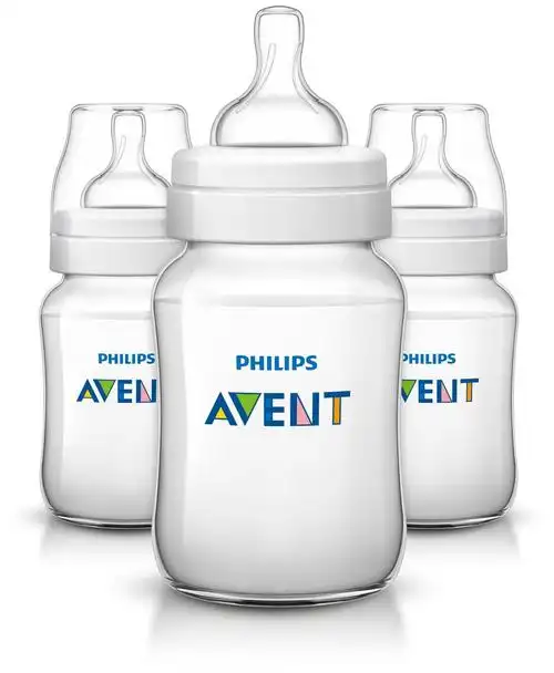 philips avent 飞利浦 新安怡防胀气奶瓶,4oz,3个装