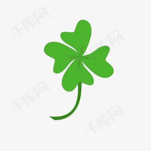 绘画卡通四叶草免抠素材图片免费下载_高清psd_千库网(图片编号
