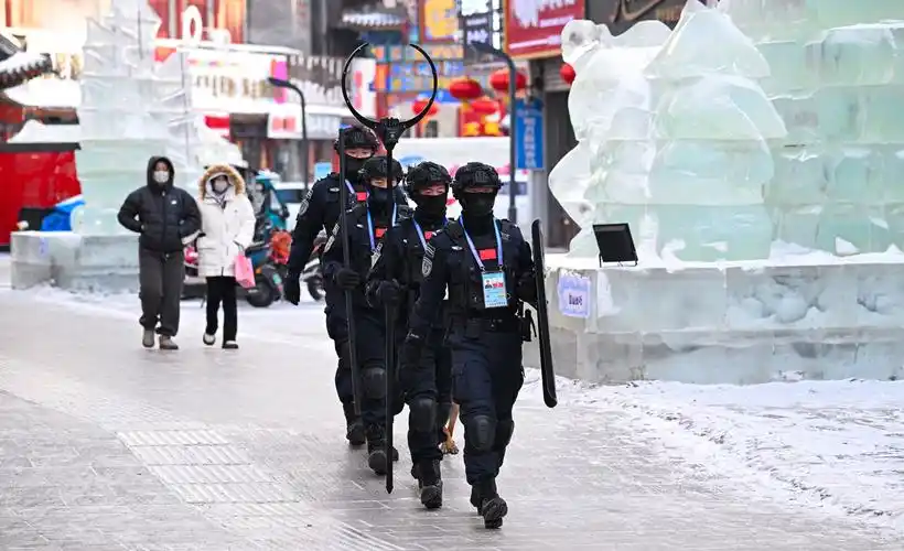 巴尔虎突击队为十四冬保驾护航