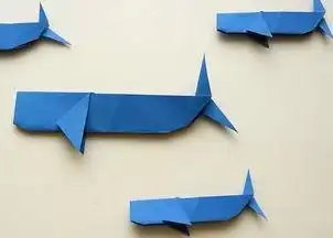 抹香鲸简单折纸