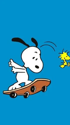 可爱的史努比,高清图片,手机锁屏桌面-壁纸族