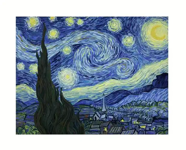 梵高星月夜欢迎指点