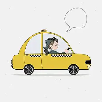 出租车图片