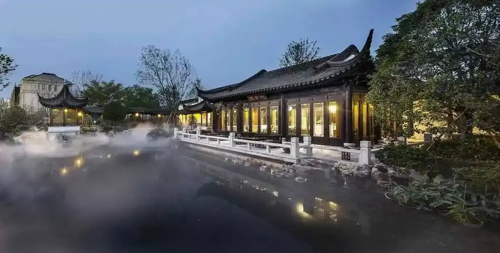 中式豪宅别墅"六合院"设计_中式装修_中国古风图片大全_古风家