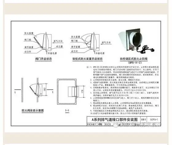 更多内容,请查阅国家建筑标准设计图集16j916-1《住宅排气道(一)》.