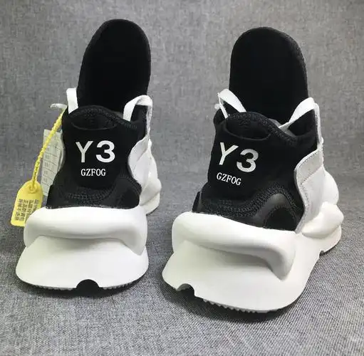 y3男鞋黑武士厚底运动休闲鞋