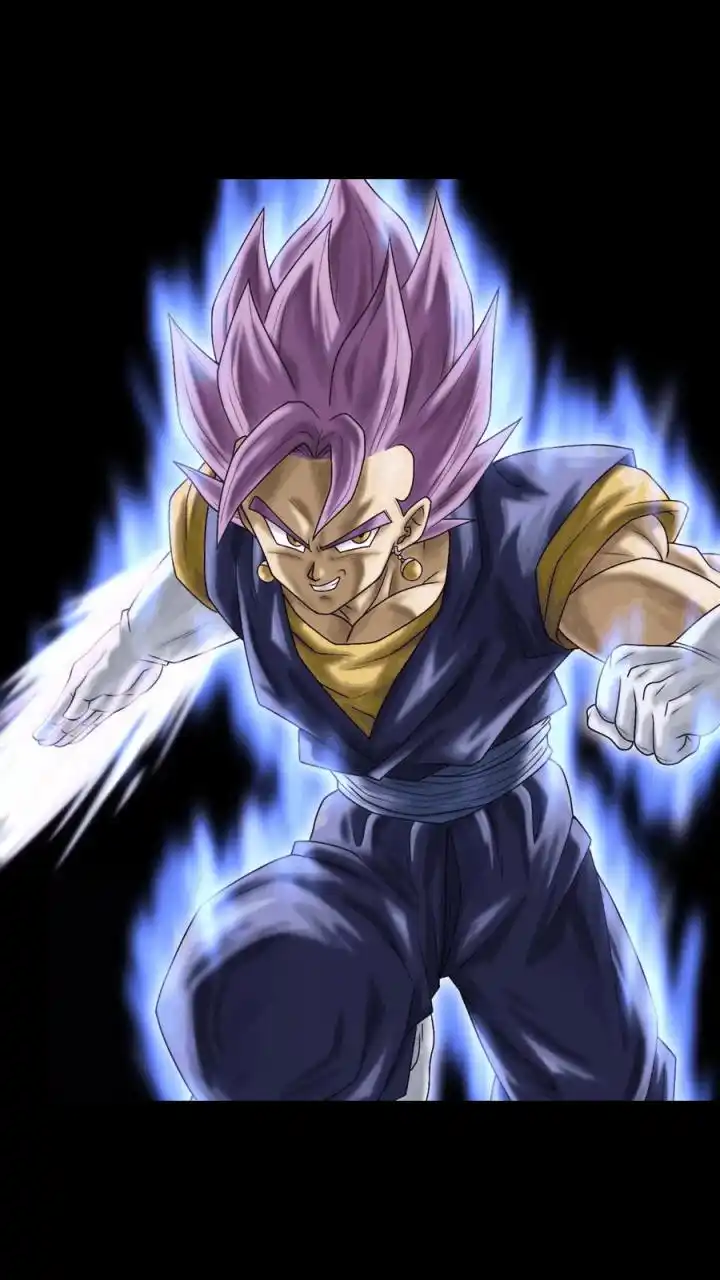 gif创作人#  自在极意悟空和自我极意贝吉塔合体的贝吉特造型来 !!