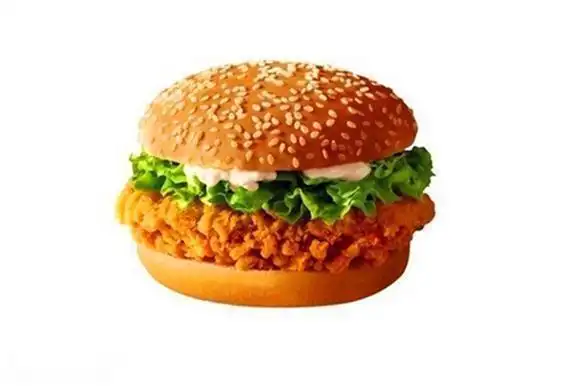 香辣鸡腿堡图片