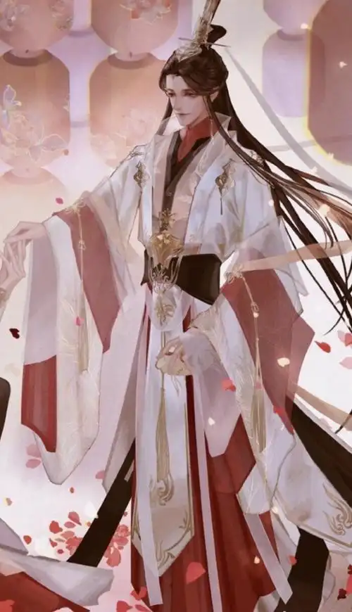 出单:红衣古风男