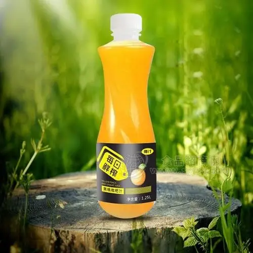 每日鲜榨黄桃枇杷汁果汁饮料125l