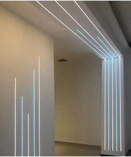 led超细灯条线条灯铝合金条型线性灯带明装暗装嵌入式1cmd 4000k明装