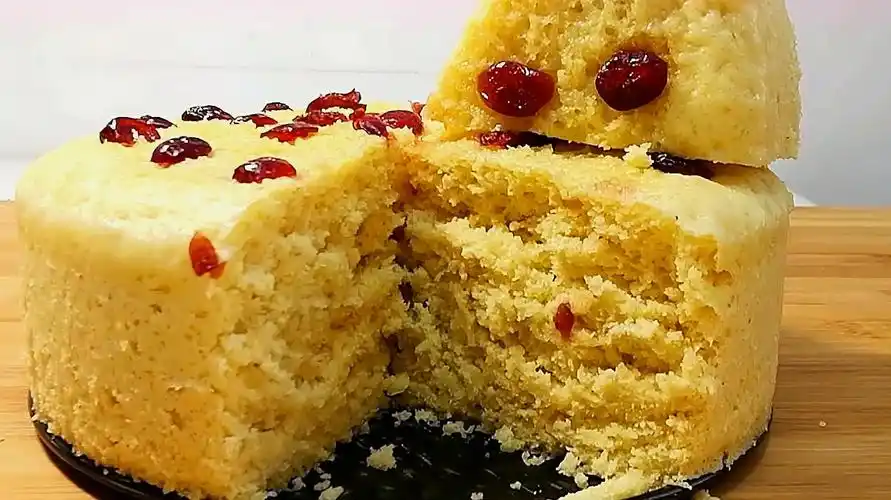 不含面粉纯小米发糕:制作简单松软好吃,自己在家做干净又卫生