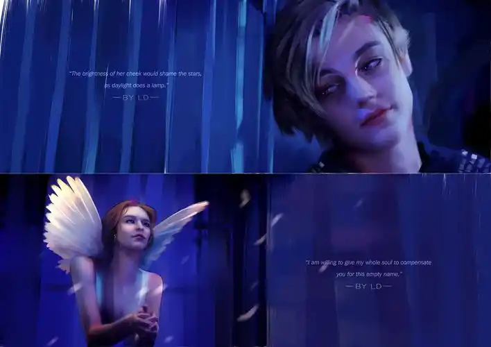 板绘《罗密欧与朱丽叶》