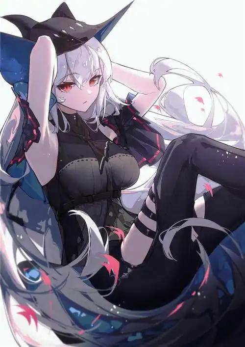 分享一组二次元女生头像 银发美少女特辑p站美图欣赏